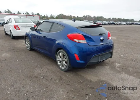 2016 Hyundai Veloster from USA, damaged, VIN KMHTC6AD7GU285495
